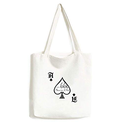 Sac à main lavable imprimé poker pique idéal pour les sorties
