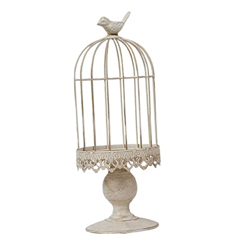 1pc Birdcage Candle Holder Simple Candleholders Home Candleholder Wedding Candle Shelf Creative Candleholder Birds Cage Design Candleholder Iron Candleholders Candle Stand