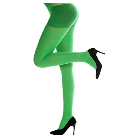 Dress Me Up Medias Verdes para Carnaval y Halloween S/M Cover