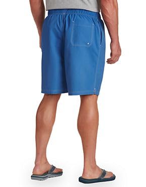 Harbor Bay by DXL Men's Big and Tall Swim Trunks