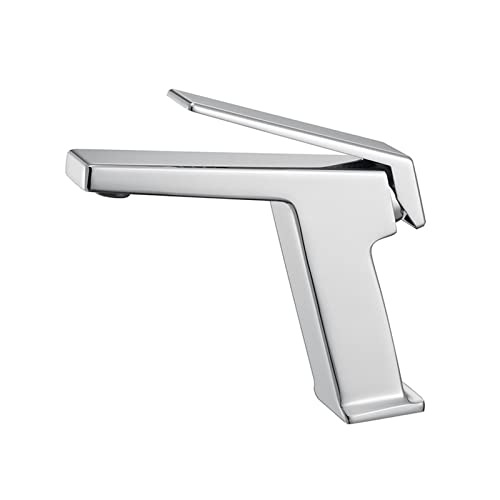 Robinet de lavabo au design moderne pour vasque à poser or