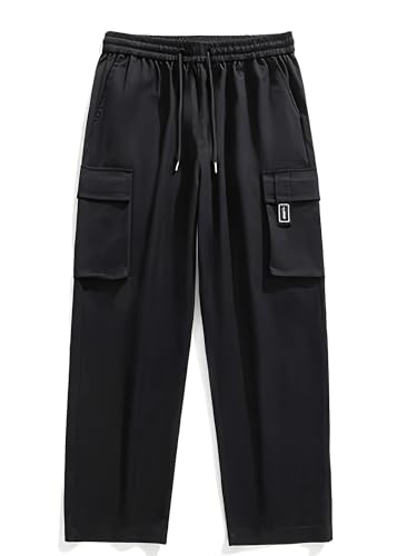 Image of Lymio Cargo for Men || Cotton Cargo Pant || Drawstring Waist Pant (Also Available in Plus Sizes) (133-136)