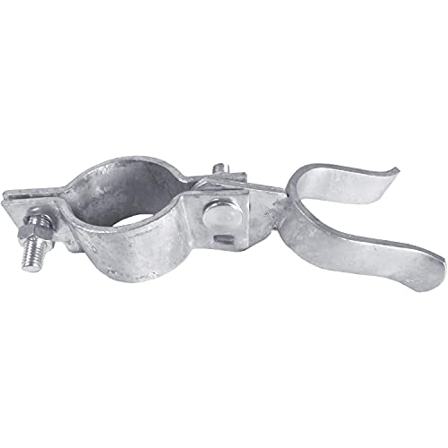 1-5/8" x 1-5/8" Chain Link Fence Gate Fork Latch - Fence Gate Latch - Galvanized Fence Gate Latch with Hole for Padlock by Jake Sales - Image 6