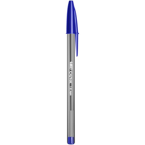 Miniatura 2 de BIC Cristal Large Boligrafos de Punta Media, Para la Escuela, la Oficina o el Hogar, Azul, Paquete de 50 (1,6 mm)
