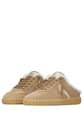 VOILE BLANCHE Women's INES Fur Mules3