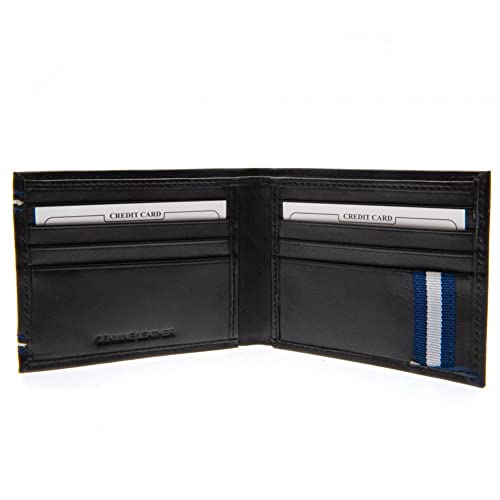 Totttenham Hotspur Fc Black Leather Executive Leather Stitched Wallet In Gift Box - Image 2