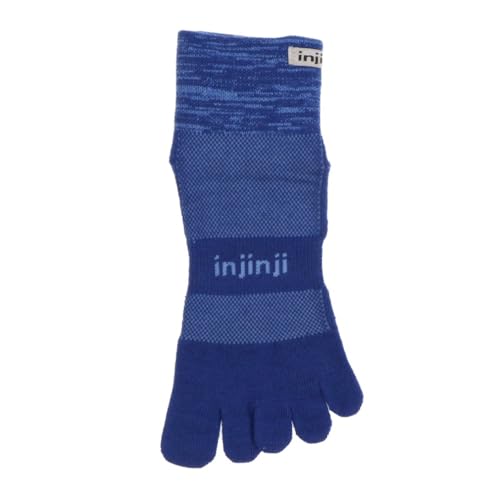 Injinji Men's Trail Midweight Mini Crew Toesocks