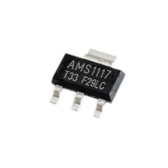 Amazon.com: 20pcs/LOT AMS1117-3.3V LM1117 1117 3.3V 1A Voltage Regulator :  Industrial \u0026 Scientific