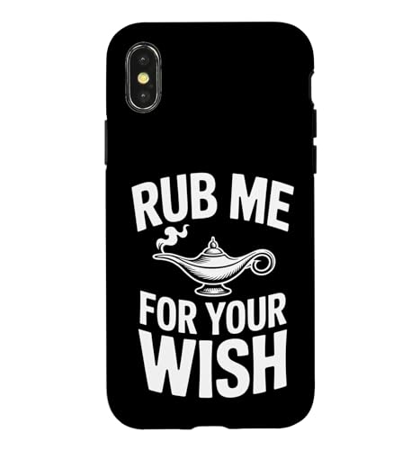 Rub Me For Your Wish �t�@�j�[�W�[�j�[�����v �X�}�z�P�[�X iPhone X/XS �p