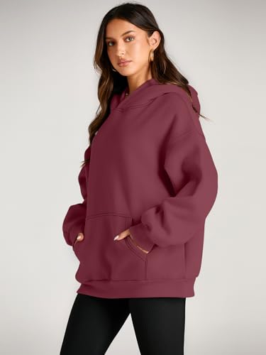 Image of EFAN Women's Hoodies Oversized Sweatshirt Comfort Fleece Sweaters | Cozy Trendy Pullover Hoodies, Sweatshirts with Pockets For Fall & Winter