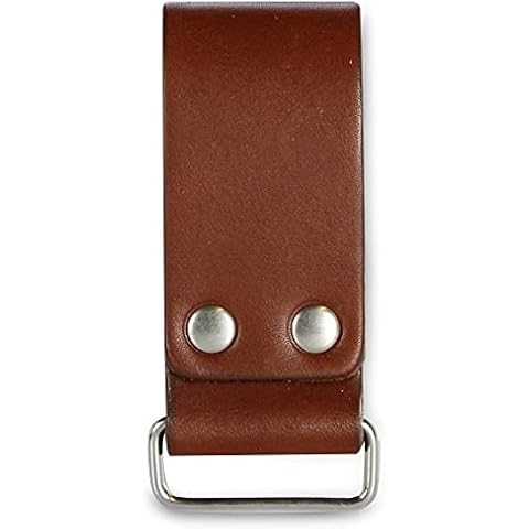 American Bench Craft Tool Belt Loop - for Tape Measure, Drills, Clipped Tools (Brown) Cover