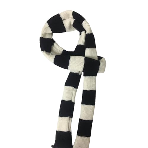 NUEAYMS Strip Scarf for Women Long Skinny Belt Necktie Neck Scarf Y2K Girls Photo Props Long Neckerchief Skinny Scarf Necktie4