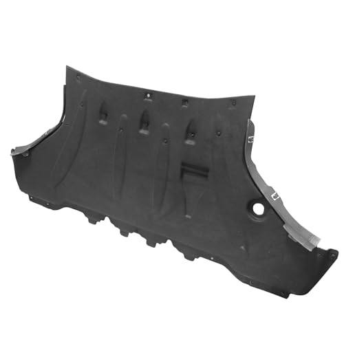 Image of GXARTS Black Under Engine Splash Shield Panel Cover 4H0825235J Compatible with Audi A8 2010 2011 2012 2013