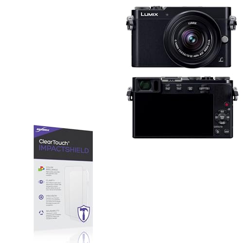 BoxWave Screen Protector Compatible with Panasonic Lumix DMC-GM5 - ClearTouch ImpactShield (2-Pack), Impenetrable Screen Protector Flexible Film