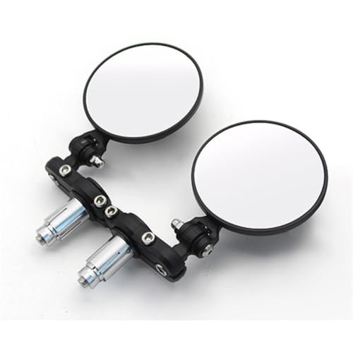 Espejo retrovisor plegable negro de manillar para Suzuki GSF600 y SV650