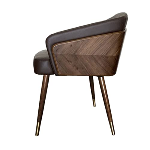 Silla de comedor moderna y minimalista, sillón de lujo con acabado de madera para salón, asiento cómodo, muebles elegantes para el hogar y la oficina, diseño ómico, asiento versátil