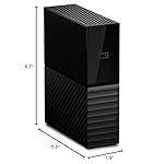 Western Digital 8TB My Book Desktop External Hard Drive, USB 3.0, External HDD with Password Protection and Backup Software - WDBBGB0080HBK-NESN - Image 5