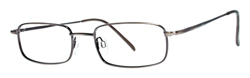 Todd Men's Eyeglasses - Modern Collection Frames - Antique Brown 48-18-140