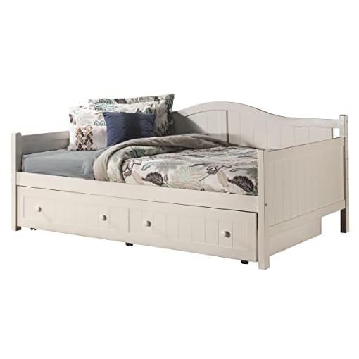 Hillsdale Furniture Staci Full Sized Daybed with Trundle White
