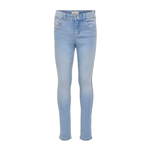 ONLY Girl Skinny Fit Jeans KONRoyal Life Reg 152Light Blue Denim