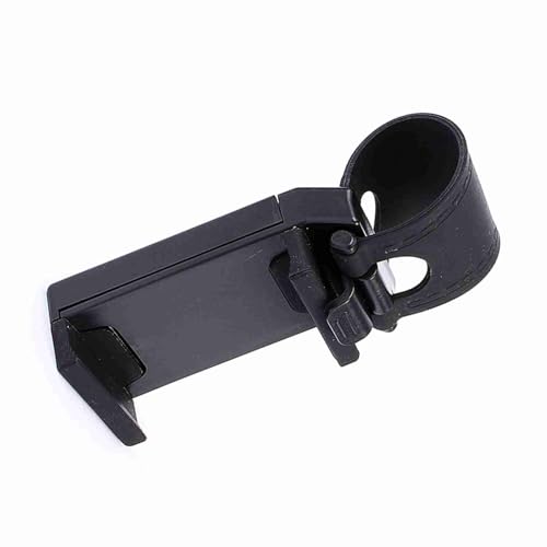 TIKATARER Soporte Universal para Teléfono para Automóvil, Soporte para Volante, de Almohadilla de Silicona Suave con Diseño Manos Libres, Ideal para Navegación por Teléfono, Se Adapta de 55 Mm a 85 Mm
