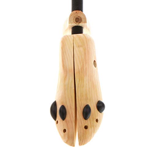 Allargascarpe 2 Pezzi Solid Pine Shoe Albero Regolabile Uomo e Donna Scarpa da Donna a 2 Vie Scarpe in Legno Shaper Albero Regolabile Tendiscarpe (Color : Natural, Size : 39 41)