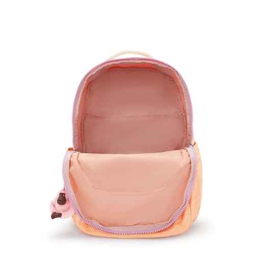 Image of Kipling Women's Seoul Extra Large 17 inch Laptop Backpack, Durable, Roomy with Padded Shoulder Straps, Built-In Protective Sleeve