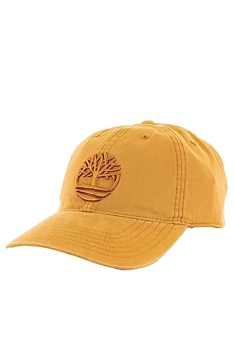 Wheat Cotton Canvas Baseball Cap for Men by Timberland - One Size UK