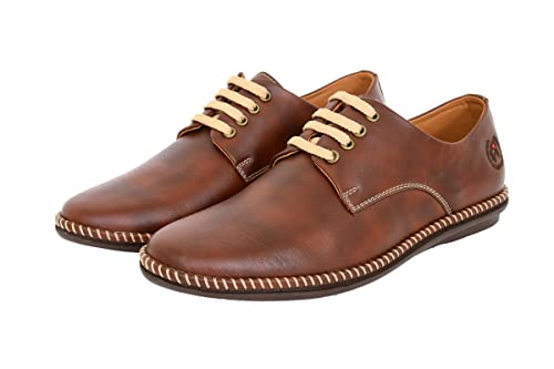 Image of BIGBOON Men's Casual Lace Up Derby Shoe Set of 1 Pair