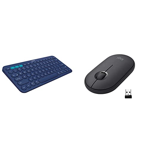 Image of Logitech K380 Wireless Multi-Device Keyboard for Windows, Apple iOS, Apple Tv Android Or Chrome, Blu