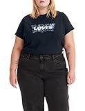 GRAPHIC TEESBLUES Levi\'s Té Perfecto de Talla Grande, Camiseta, Mujer, Azul (0319), 3XL Grande