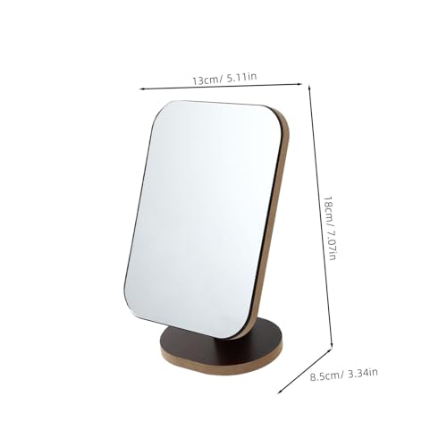 Miroir pivotant mobile POPETPOP double face stable pour cosmétique de table
