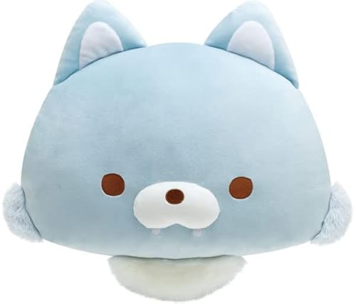 サンエックス リラックマ スーパーもーちもちクッション アオイコオオカミ MF46101