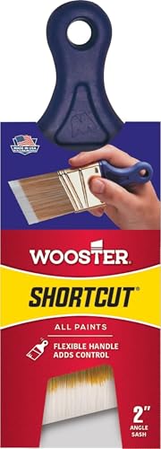 Wooster Brush Q3211-2 Shortcut Angle Sash Paintbrush, 2-Inch...