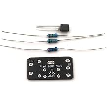 YANHAO [Video Game Parts] 10pcs for Atari 2600/7800 Composite Video/Audio Mod AV Kit Audio Booster [Replace] Color Only Board