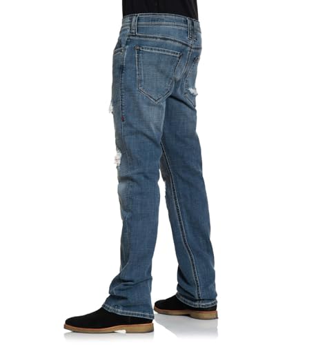 Affliction Mens Denim Jeans' Cooper Devin4