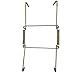 Xinlinke 10 Pcs 10 Inch Large Size Invisible Plate Wire Hanger Wall Holders with Protective Rubber Cover for 9