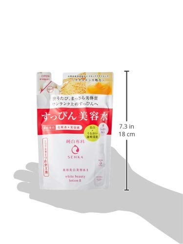 2個セット　医薬部外品 純白専科 すっぴん美容水 I つめかえ用 180ml SENKA(センカ) / 純白専科 すっぴん美容水 II つめかえ用 180ml