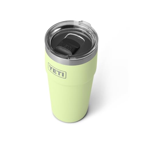 Image of YETI Rambler 20 oz Stackable Tumbler, Stainless Steel, Vacuum Insulated with MagSlider Lid