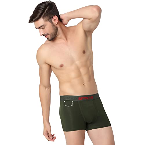 Image of Underjeans Men Cotton Blend Trunk