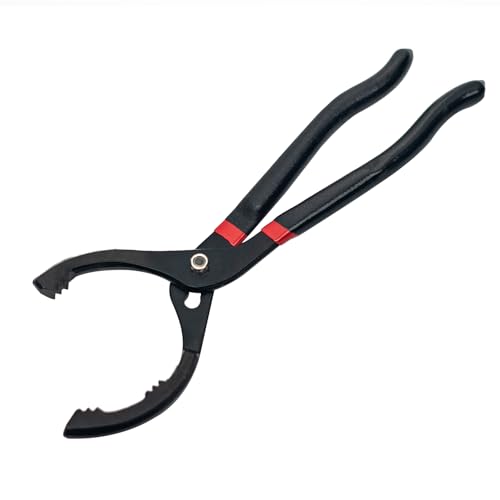 Sgehai 1 pince pour filtre à huile, clé à filtre à huile, outil de retrait de filtre à huile, outil de filtre à huile, pour filtres moteur, conduits et...