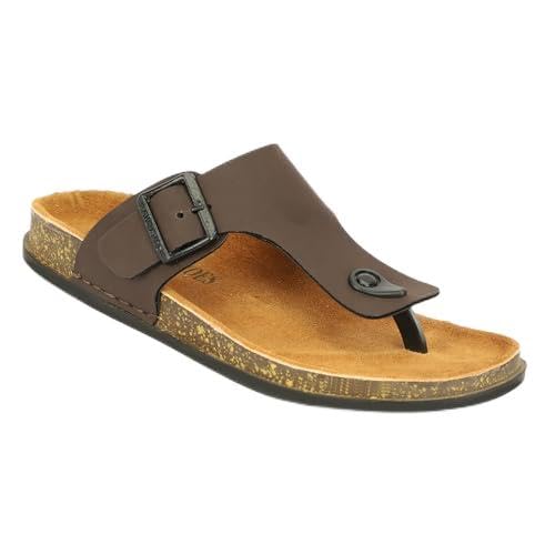 Men's Rich Quality|Lightweighted|Stylish Design|Comfort Synthetic Leather Hook and Loop Sandal's-picture-25