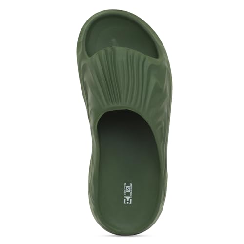Image of Hygear Men's Horizon EVA Slides | Ultra Soft Cushion | Lightweight | Waterproof | Stylish |Anti-Skid | Comfortable Everyday Slides for Men