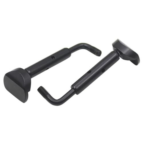 2pcs 3/4 Violin Chin Rest Clamp Violin Chin Rest Screws 3/4 Rest Clamps Rest Clamp for Violin 4/4 Violin Chin Rest Clamp Cheek Rest Screws Violin Replacement Parts Metal Pack Violin accessories