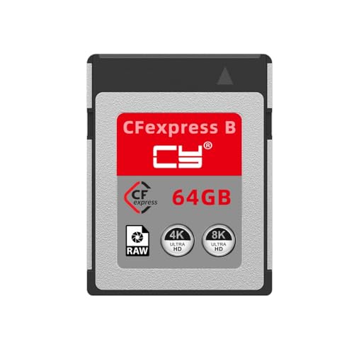 CY Adaptador CFB de cartão de memória CFB tipo B 64 GB CFB da câmera 8K RAW