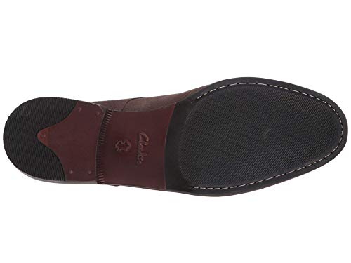 Image of Clarks Flow Plain Dark Brown Nubuck 7.5 D (M)