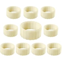 10pcs Silicone Candle Grippers for Taper Candles and Candle Cups,Candle Hugger Gaskets and Peg Holders Stay Put,Candle Rings Gripper,for Weddings,Appointment,Festivals and Home Decor GiftsWhite