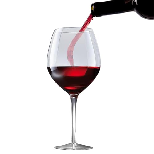 Copas de vino de gran tamaño, 3,2 L, divertidas copas de vino tinto para cerveza, copas de cerveza grandes, copas de vino de gran capacidad