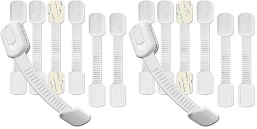 Sécurité enfant tiroir Hion : bloc placard adhésif universel pour meubles et four