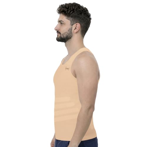 Image of dermawear Men Breezeology Zenrik Chest and Abdomen Shapewear Vest